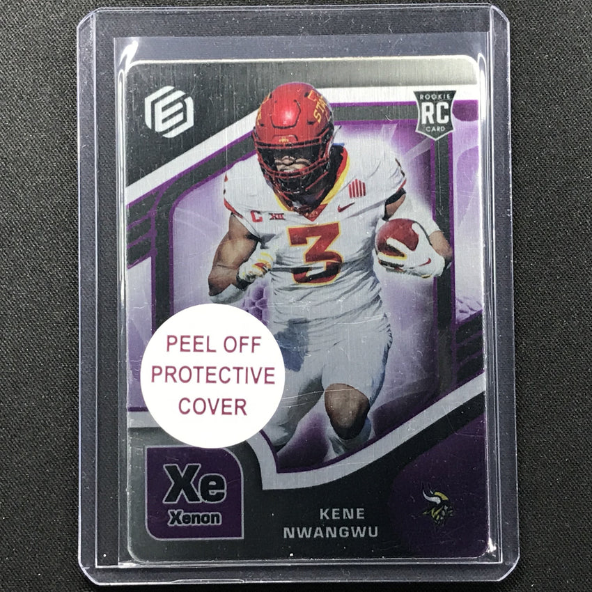 2021 Elements Kene Nwangwu Base Rookie Metal Xenon 2/54