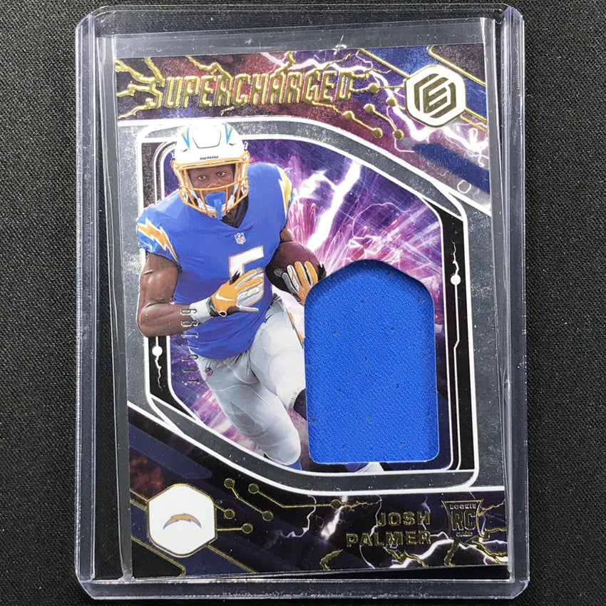 2021 Elements Josh Palmer Supercharged Rookie Jersey Gold 185/199