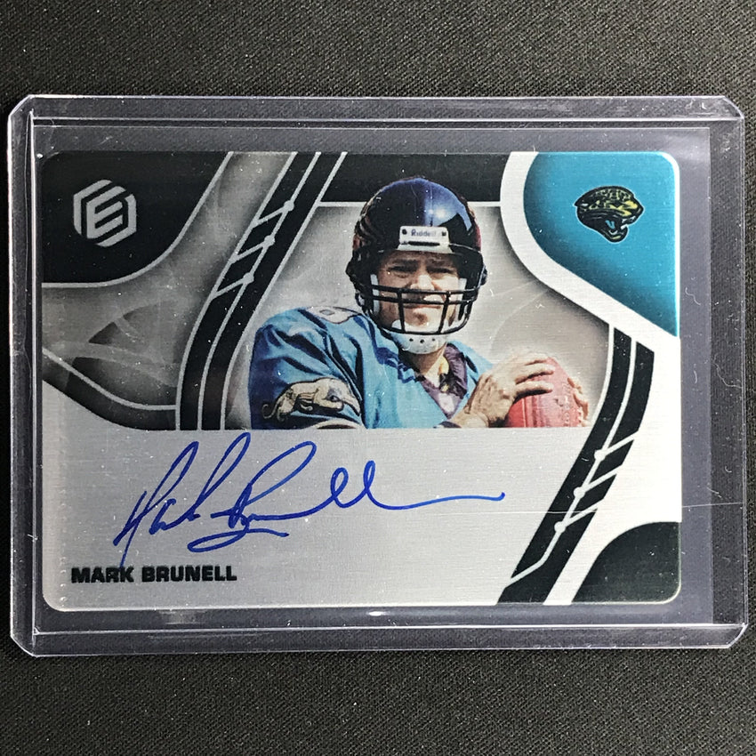 2021 Elements Mark Brunell Steel Signatures Auto 104/199