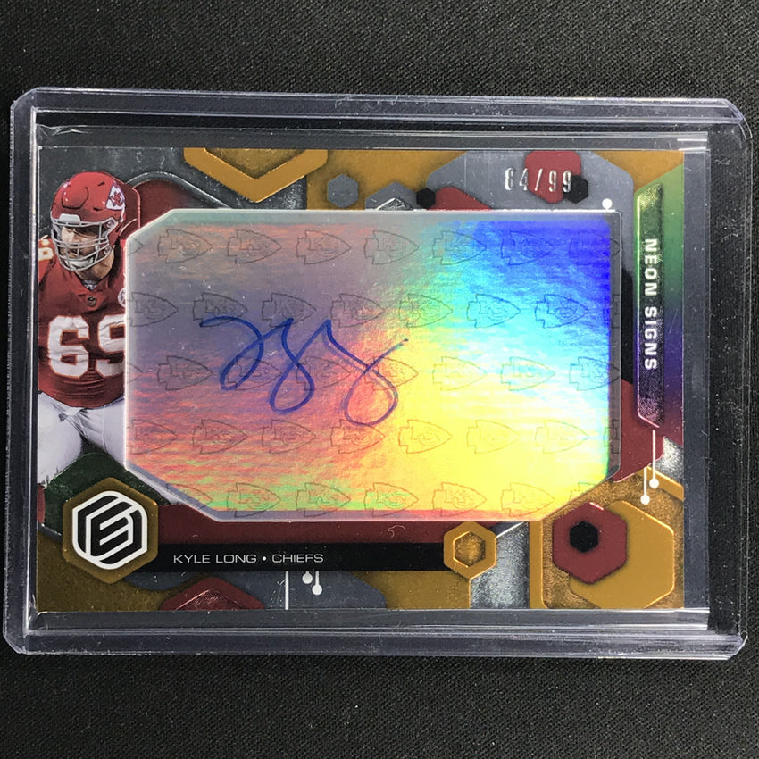2021 Elements Kyle Long Neon Signs Xl Auto Orange 84/99
