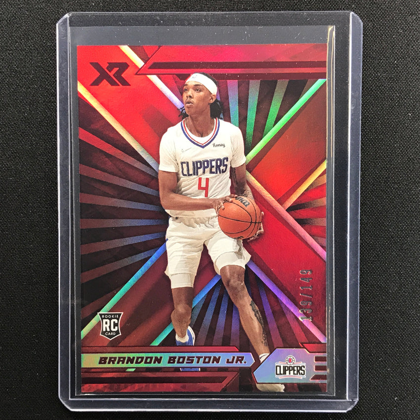 2021-22 Chronicles BRANDON BOSTON JR. XR Rookie Red 139/149