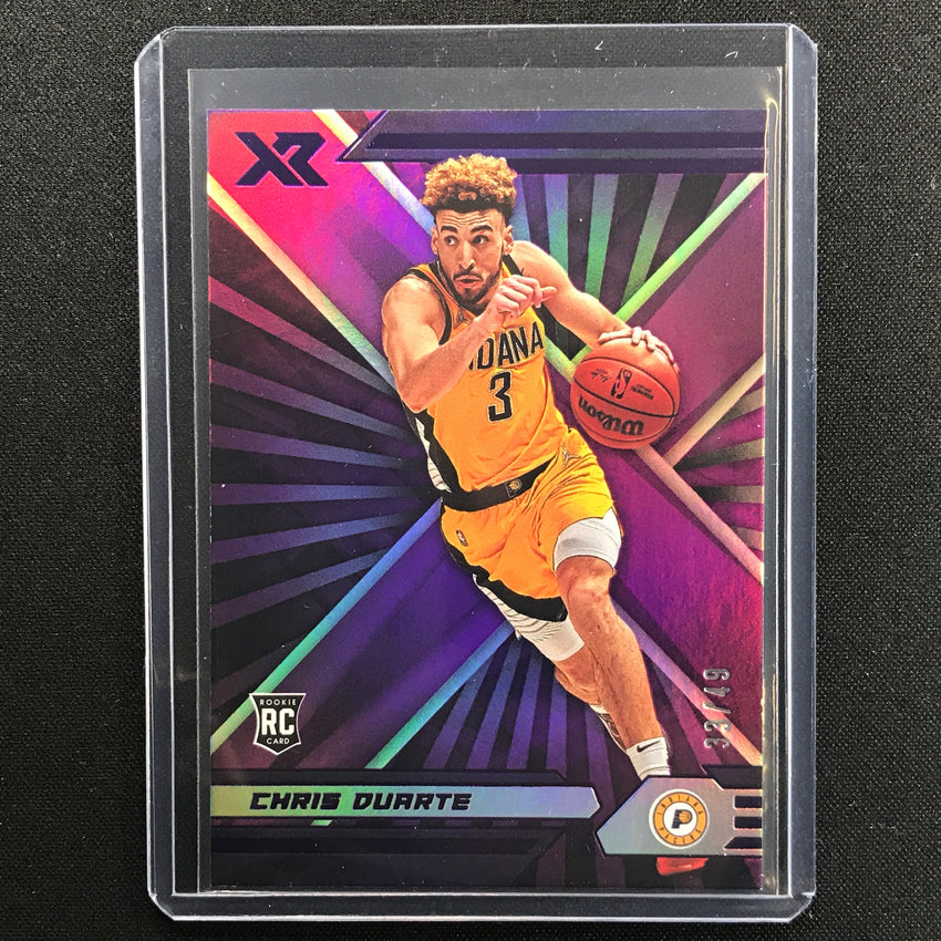 2021-22 Chronicles Chris Duarte Xr Rookie Purple 33/49