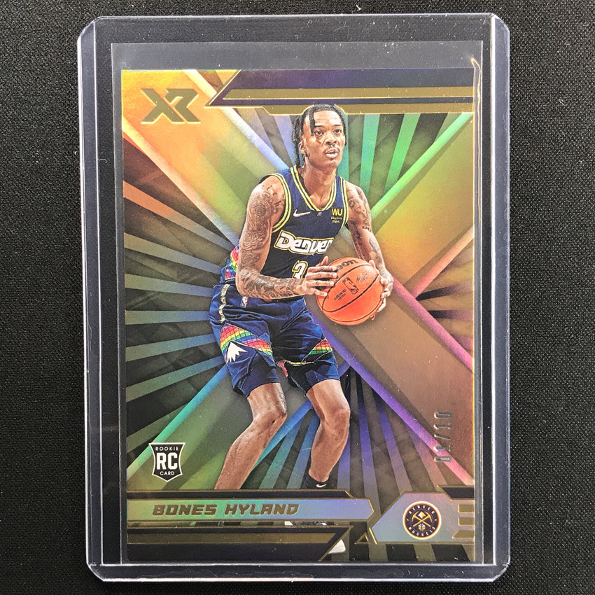 2021-22 Chronicles Bones Hyland Xr Rookie Gold 1/10