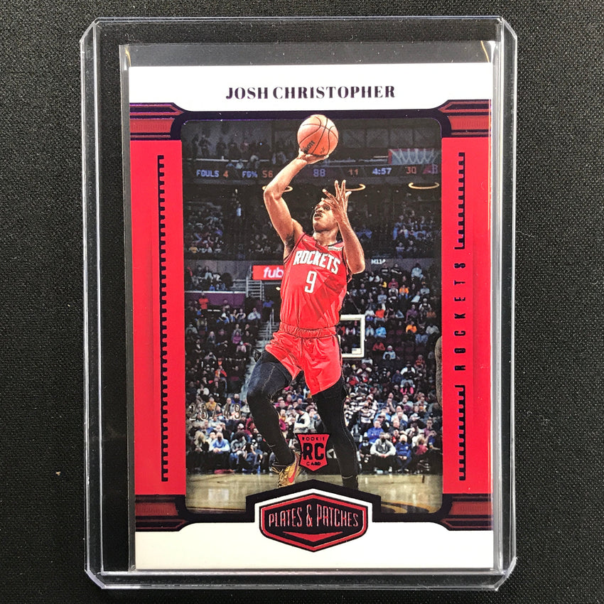 2021-22 Chronicles Josh Christopher Plates And Patches Rookie Purple 28/49