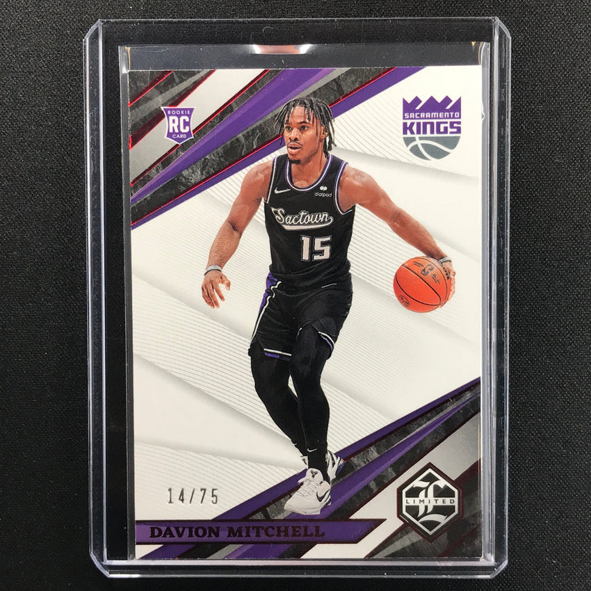 2021-22 Chronicles Davion Mitchell Limited Rookie Red 14/75