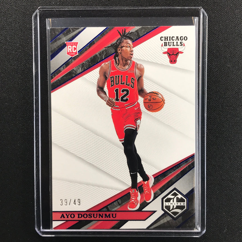 2021-22 Chronicles Ayo Dosunmu Limited Rookie Blue 39/49