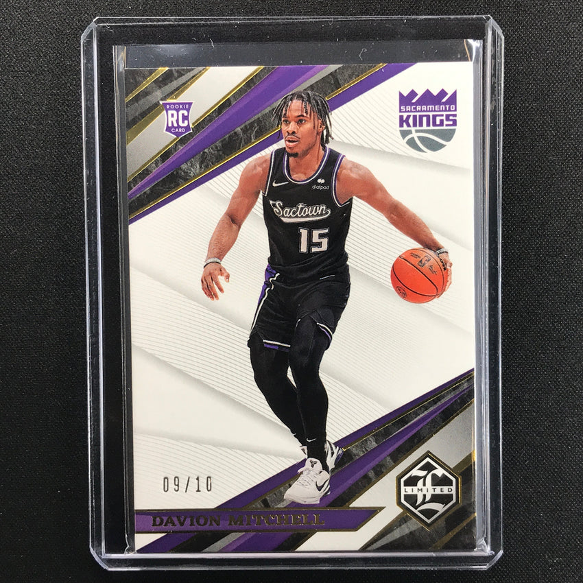 2021-22 Chronicles Davion Mitchell Limited Rookie Gold 9/10