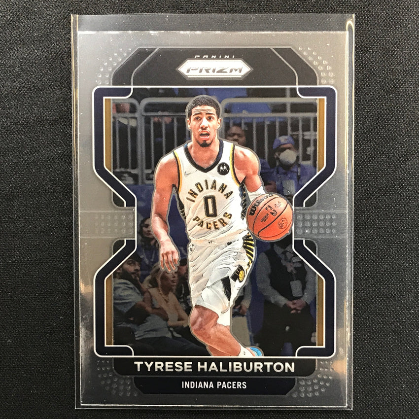2021-22 Chronicles TYRESE HALIBURTON Prizm Update Base #605