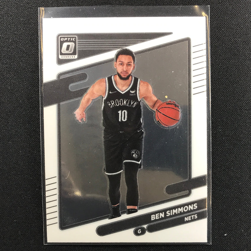 2021-22 Chronicles BEN SIMMONS Donruss Optic Traded Base #612