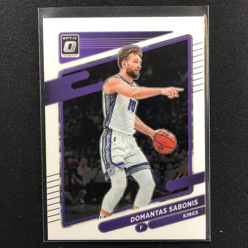 2021-22 Chronicles DOMANTAS SABONIS Donruss Optic Traded Base #615