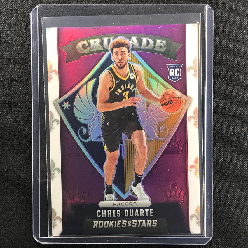 2021-22 Chronicles Chris Duarte Crusade Rookies And Stars Purple 4/49