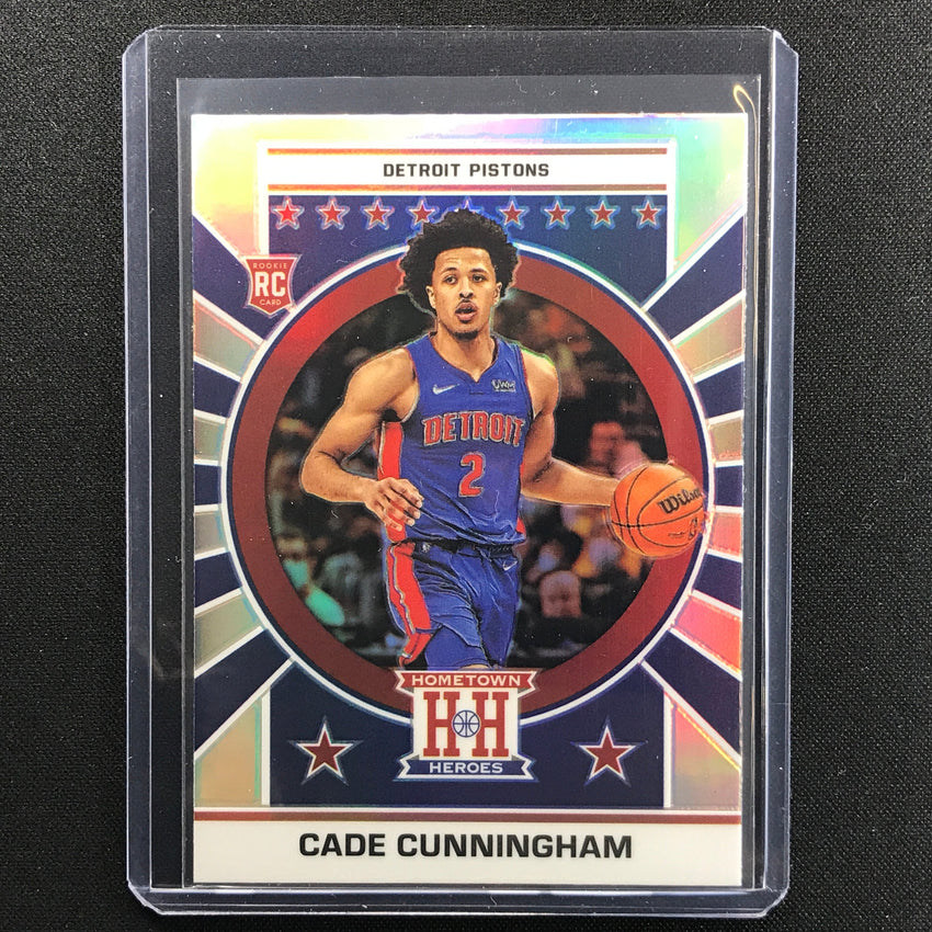 2021-22 Chronicles Cade Cunningham Hometown Heroes Optic Rookie Silver No 651