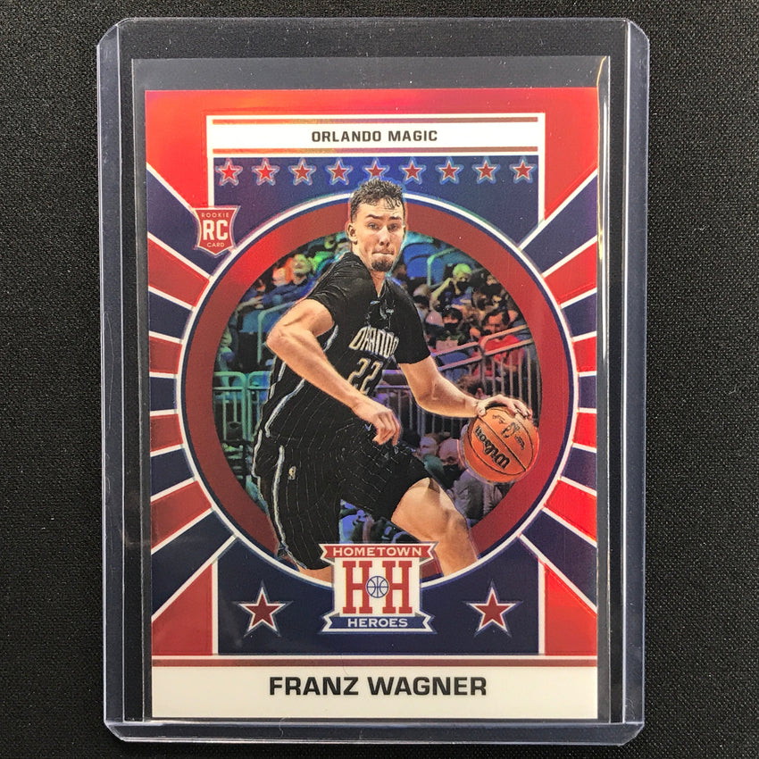 2021-22 Chronicles Franz Wagner Hometown Heroes Optic Rookie Red 78/149