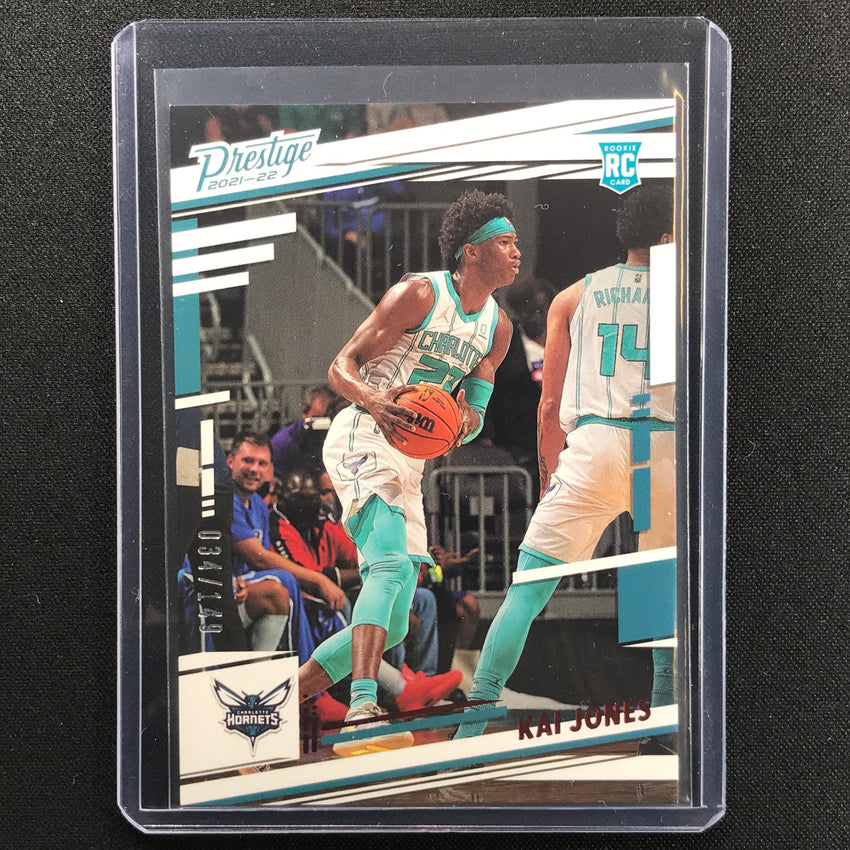 2021-22 Chronicles Kai Jones Prestige Rookie Red 34/149