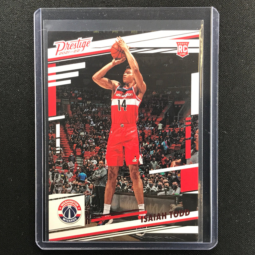 2021-22 Chronicles Isaiah Todd Prestige Rookie Red 127/149