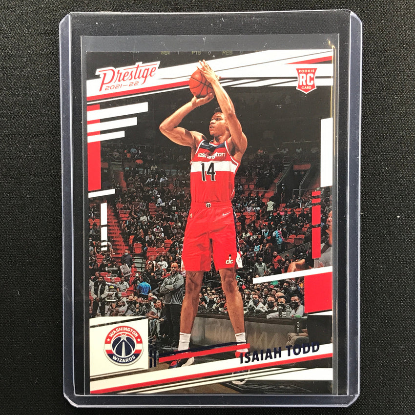 2021-22 Chronicles Isaiah Todd Prestige Rookie Blue 19/99