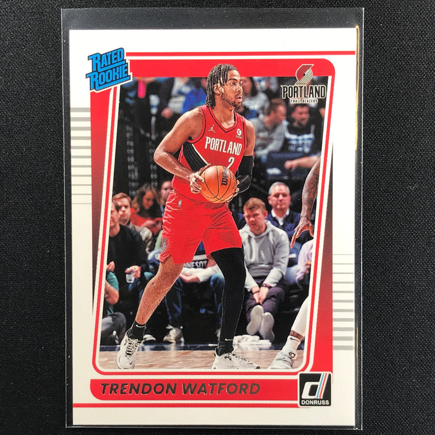 2021-22 Chronicles TRENDON WATFORD Donruss Rated Rookie Base #296