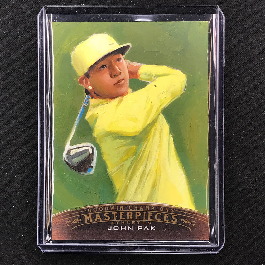 2022 Goodwin Champions John Pak Athletes Masterpieces Art Sketch 8/10 Tejera