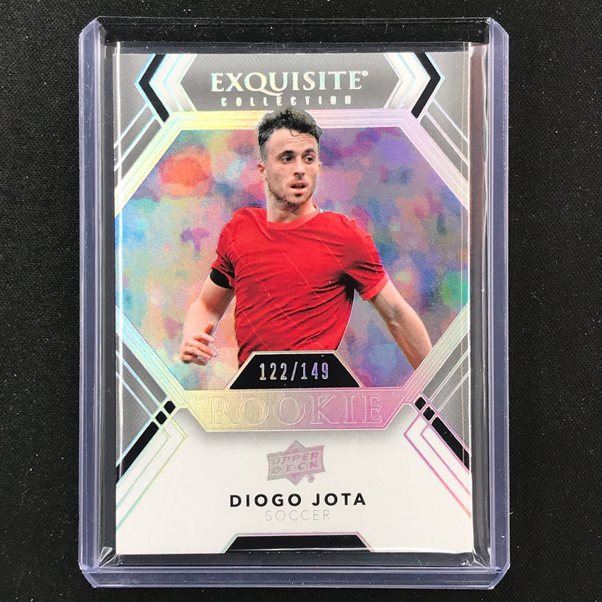 2022 Goodwin Champions Diogo Jota Exquisite Collection Rookie Silver 122/149