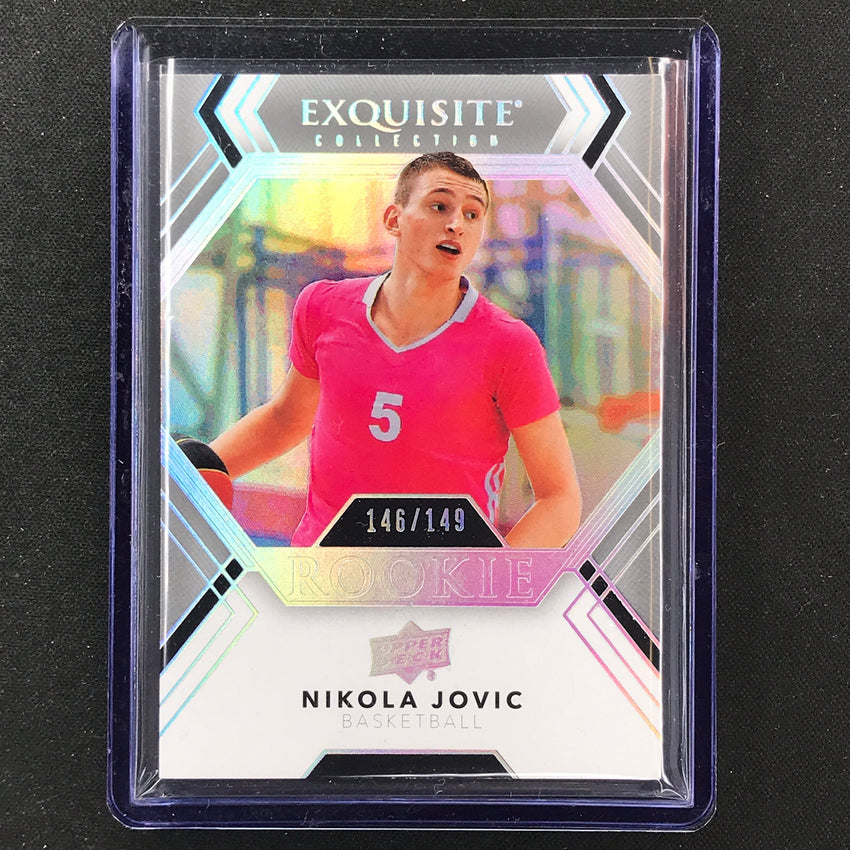 2022 Goodwin Champions Nikola Jovic Exquisite Collection Rookie Silver 146/149