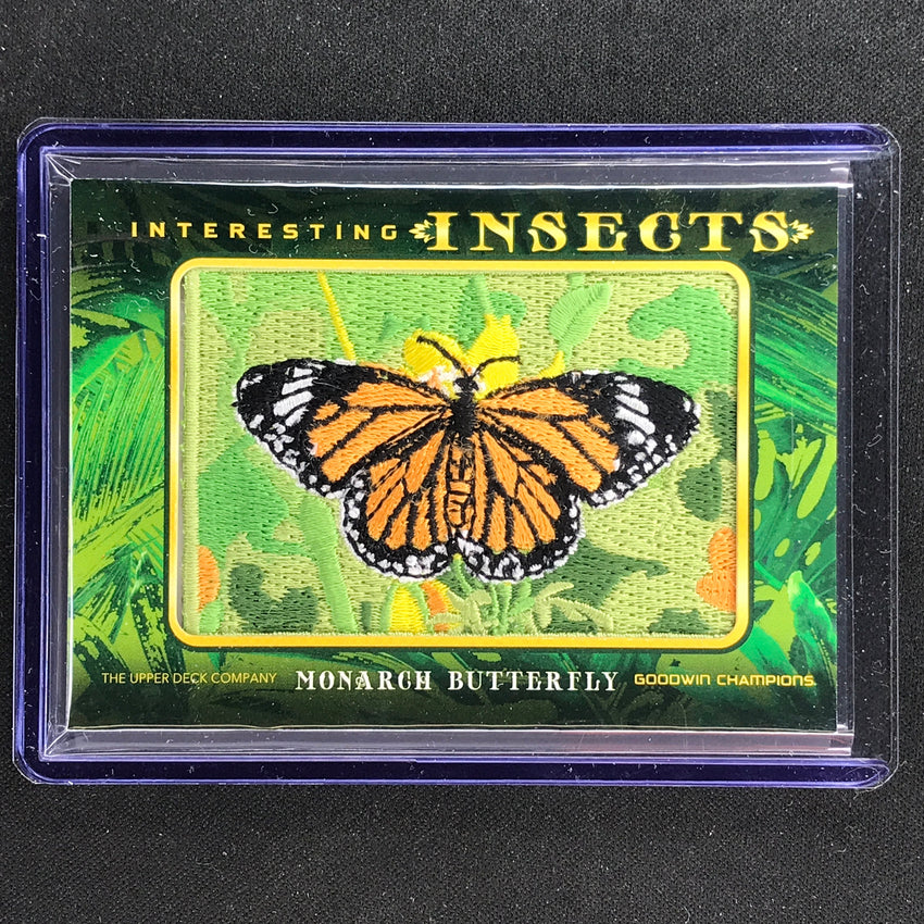 2022 Goodwin Champions Monarch Butterfly Interesting Insects Patch No 1