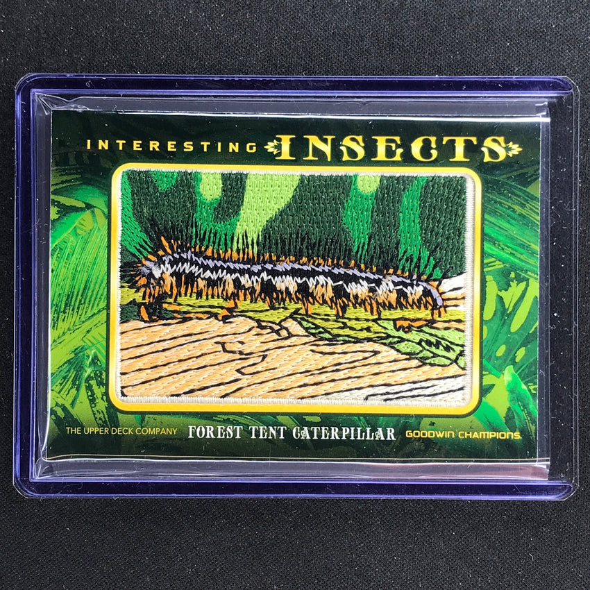 2022 Goodwin Champions FOREST TENT CATERPILLAR Interesting Insects Patch #9
