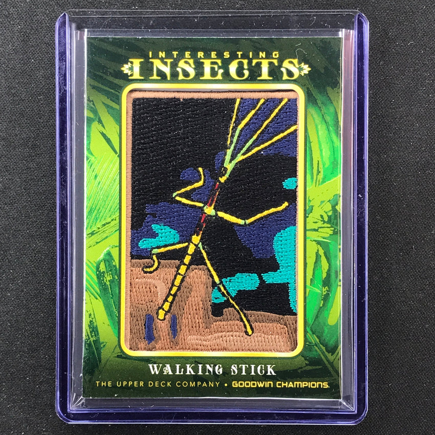 2022 Goodwin Champions WALKING STICK Interesting Insects Manufactured Patch #11