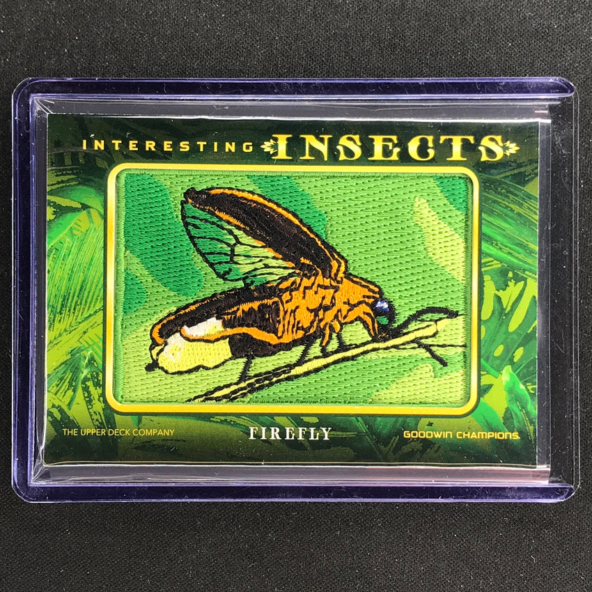 2022 Goodwin Champions FIREFLY Interesting Insects Manufactured Patch #14