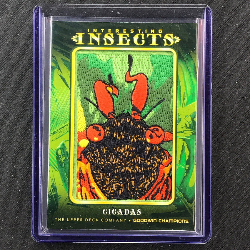 2022 Goodwin Champions CICADAS Interesting Insects Manufactured Patch #18
