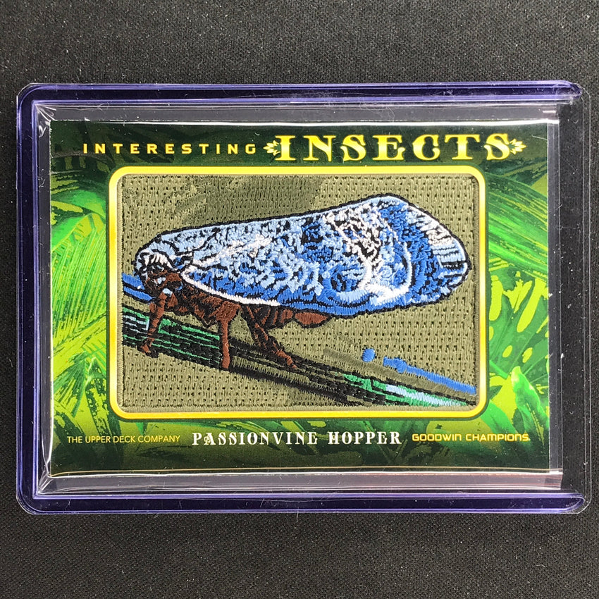 2022 Goodwin Champions PASSIONVINE HOPPER Interesting Insects Patch #32