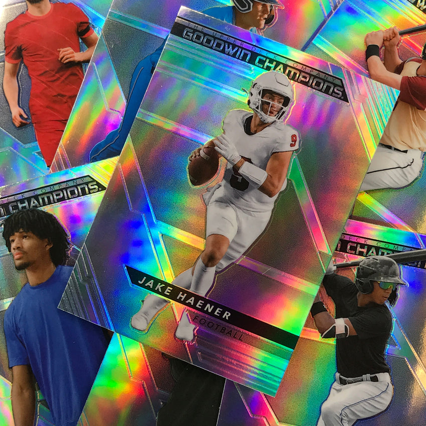 2022 Goodwin Champions VERGIL ORTIZ JR. Base Platinum Rainbow Silver #4
