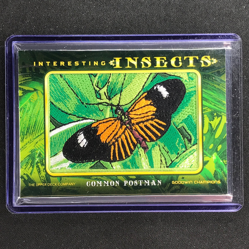 2022 Goodwin Champions COMMON POSTMAN Interesting Insects Manufactured Patch #40