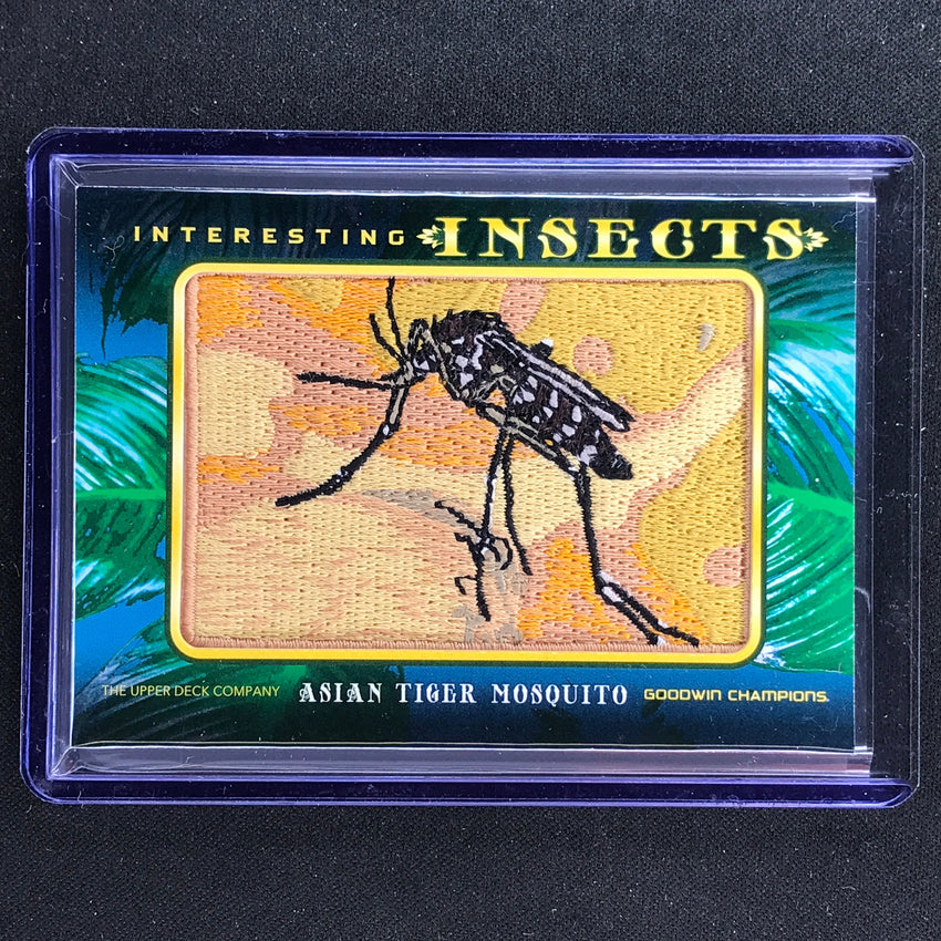 2022 Goodwin Champions ASIAN TIGER MOSQUITO Interesting Insects Patch #42 Tier 2