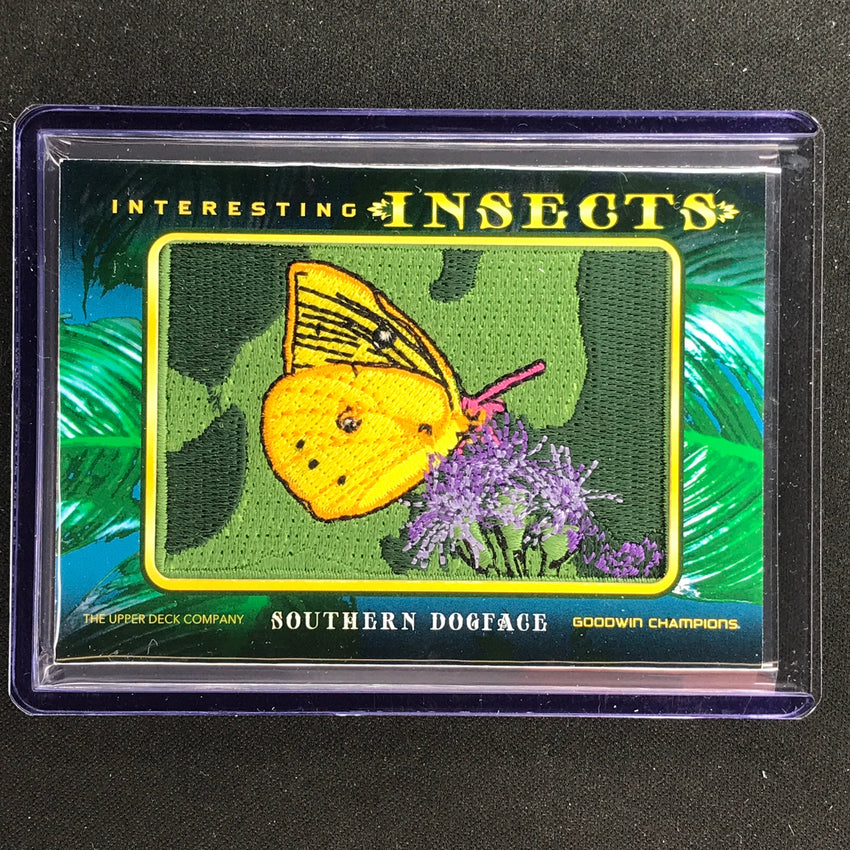 2022 Goodwin Champions SOUTHERN DOGFACE Interesting Insects Patch #49 Tier 2