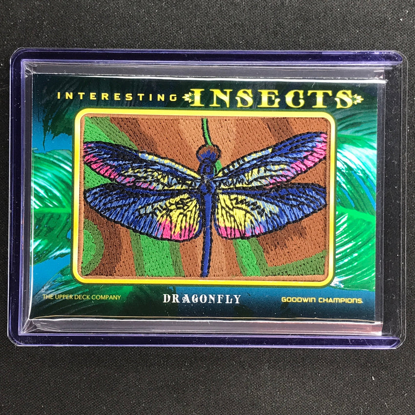 2022 Goodwin Champions DRAGONFLY Interesting Insects Patch #53 Tier 2
