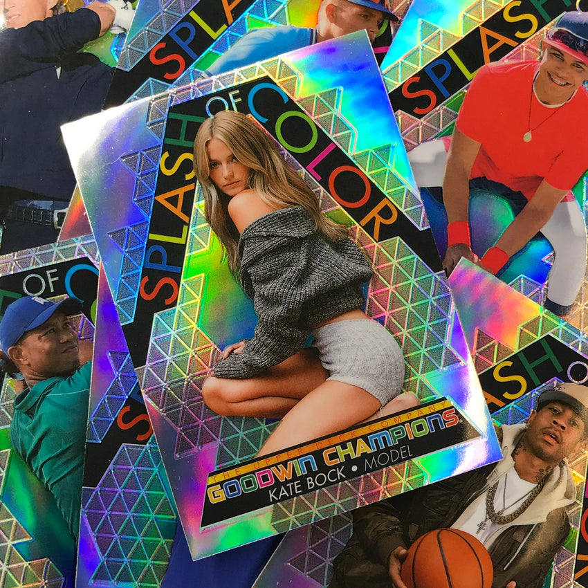 2022 Goodwin Champions Shaedon Sharpe Splash Color Platinum Rainbow Silver No 21