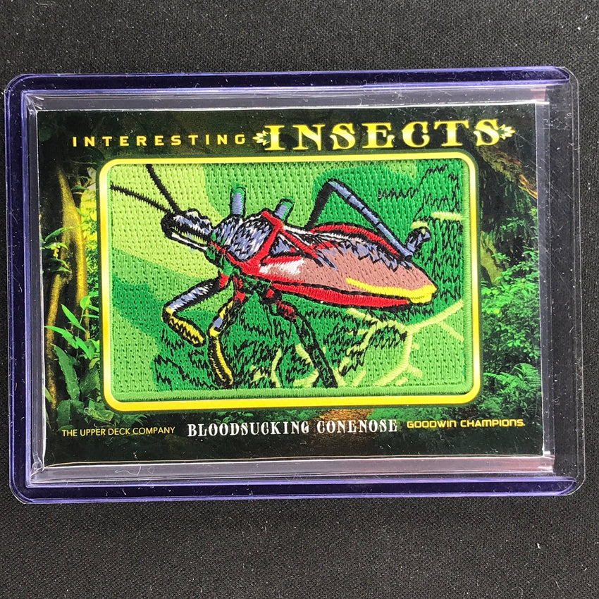 2022 Goodwin Champions Bloodsucking Conenose Interesting Insects No 63 Tier 3