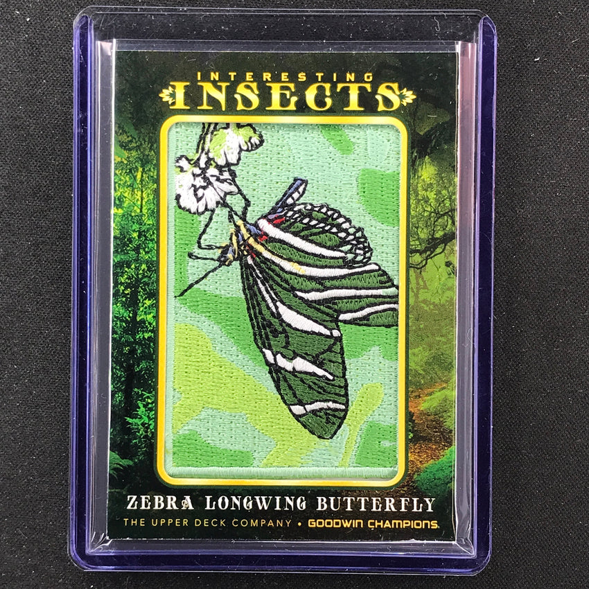 2022 Goodwin Champions ZEBRA LONGWING BUTTERFLY Interesting Insects #66 Tier 3