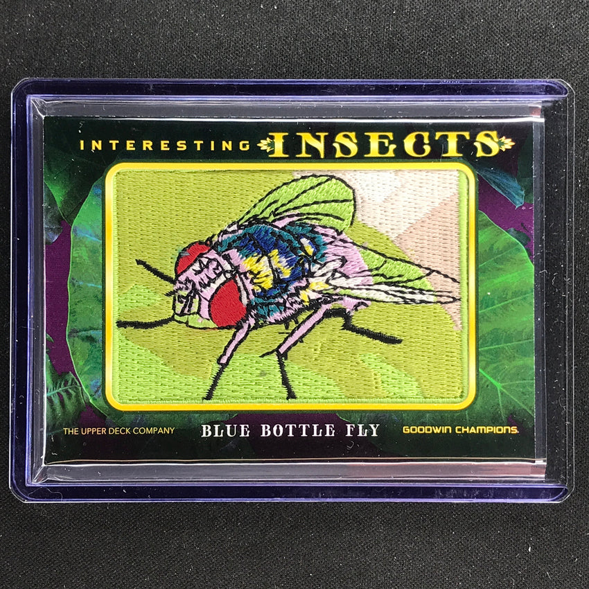 2022 Goodwin Champions Blue Bottle Fly Interesting Insects Patch No 80 Tier 4