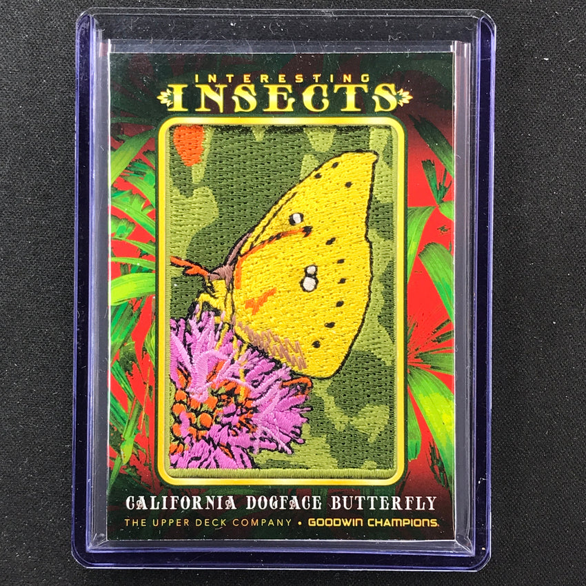 2022 Goodwin Champions California Dogface Butterfly Interesting Insects No 97 Ssp