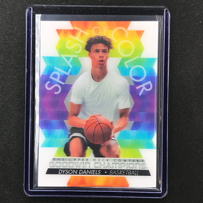 2022 Goodwin Champions DYSON DANIELS Splash of Color 3D Lenticular SP #DD