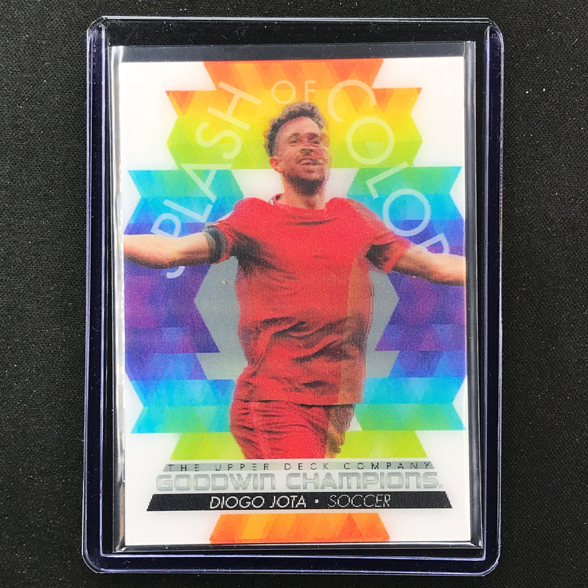 2022 Goodwin Champions DIOGO JOTA Splash of Color 3D Lenticular SP #DJ