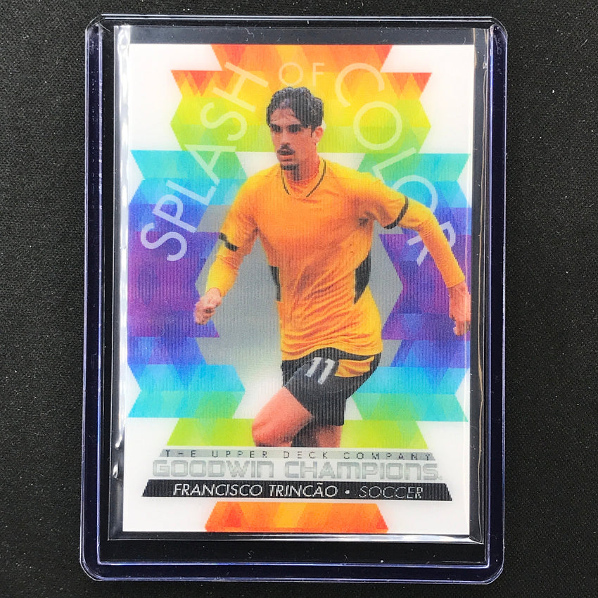 2022 Goodwin Champions FRANCISCO TRINCAO Splash of Color 3D Lenticular SP #FT