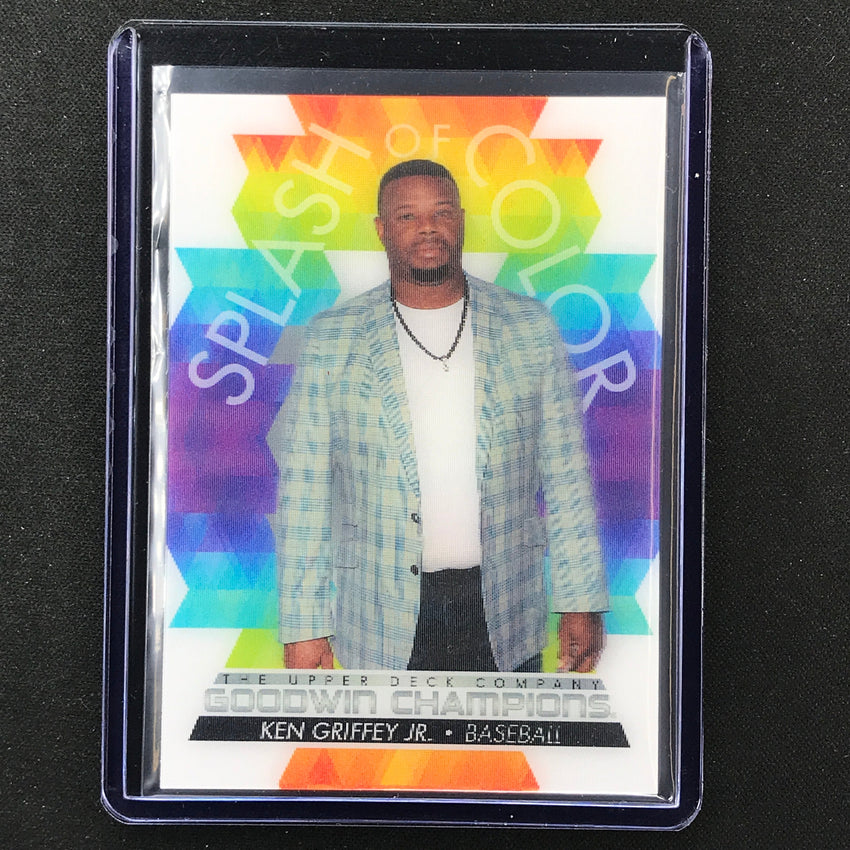 2022 Goodwin Champions KEN GRIFFEY JR. Splash of Color 3D Lenticular SSP #KG