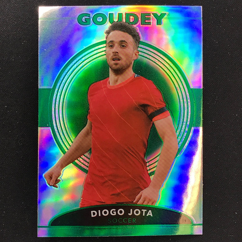 2022 Goodwin Champions DIOGO JOTA Goudey Platinum Rainbow Green SP #3