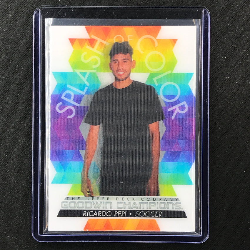 2022 Goodwin Champions Ricardo Pepi Splash Of Color 3d Lenticular Sp No Rp
