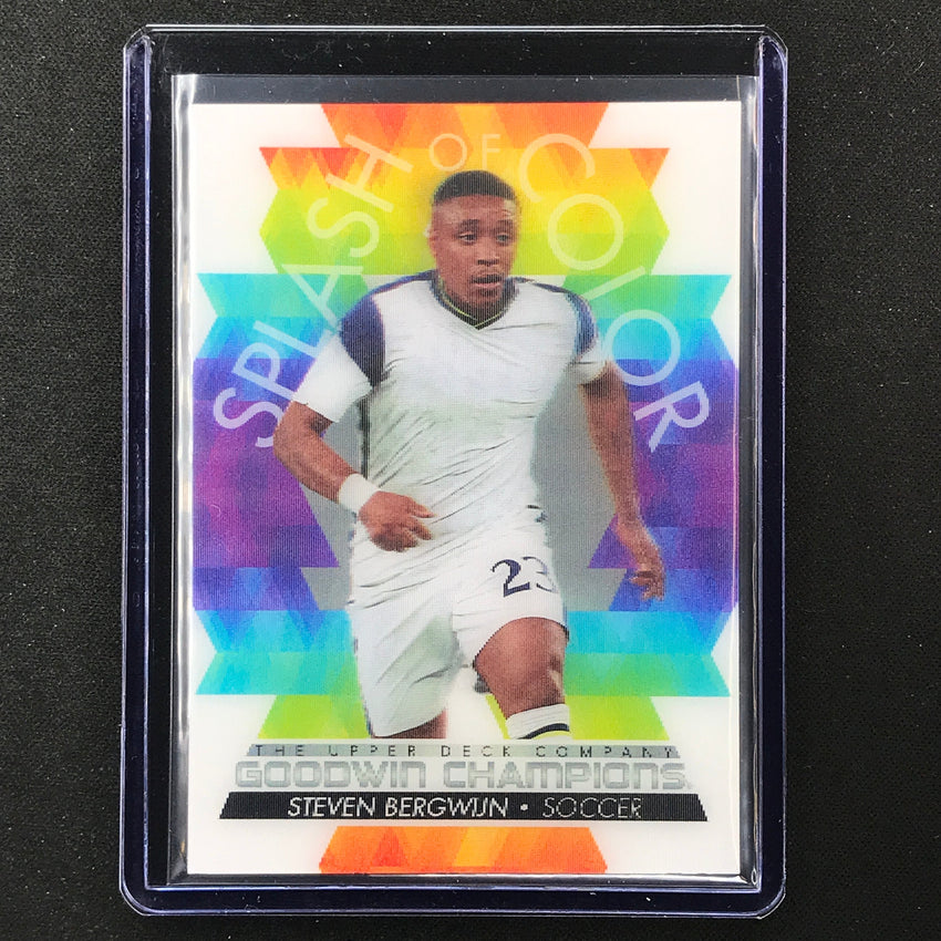 2022 Goodwin Champions STEVEN BERGWIJN Splash of Color 3D Lenticular SP #SB