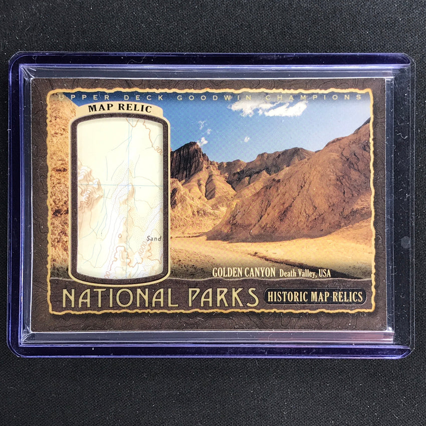 2022 Goodwin Champions Golden Canyon Death Valley National Parks Map Relic 2/33