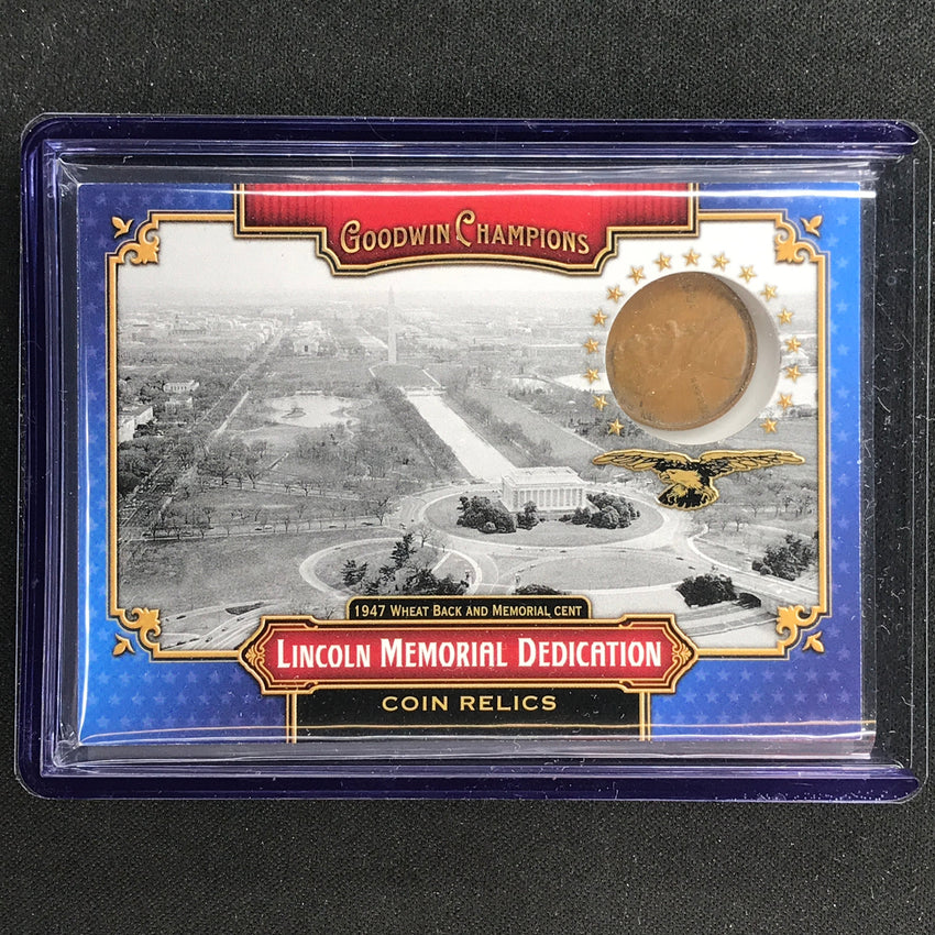 2022 Goodwin Champions 1947 Wheat Back And Memorial Cent Lincoln Coin Relic 10/22
