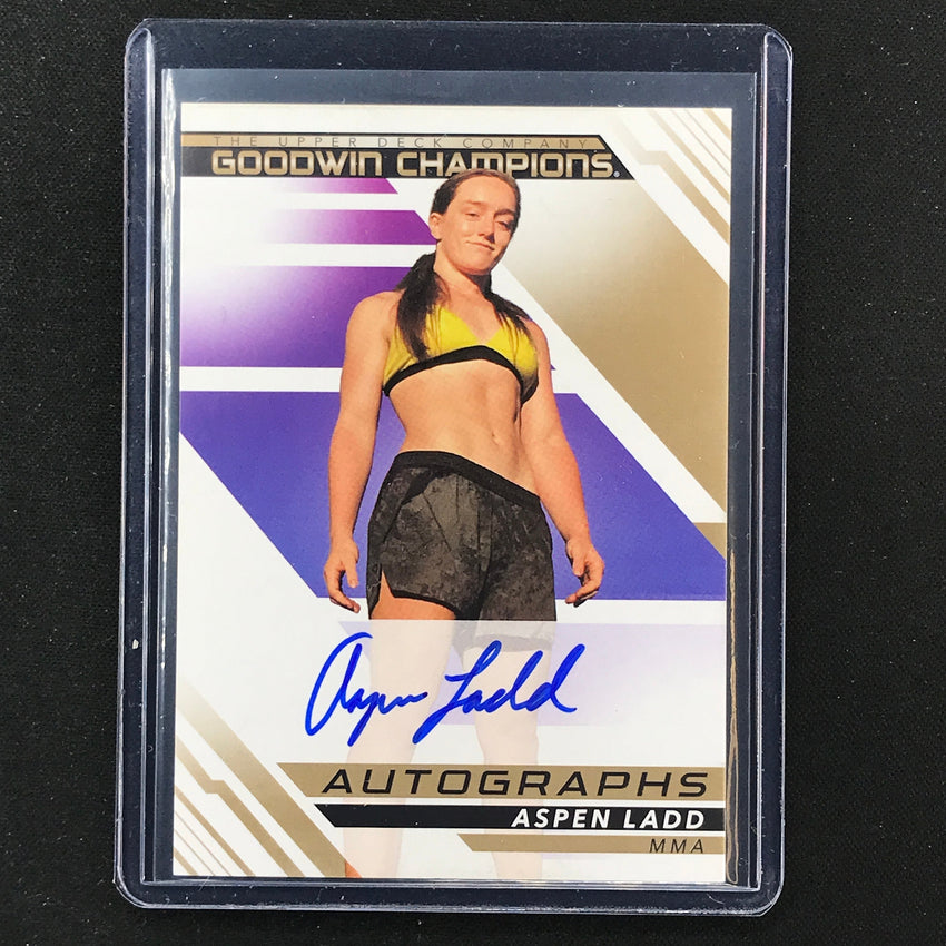 2022 Goodwin Champions Aspen Ladd Autographs Base Auto No Al